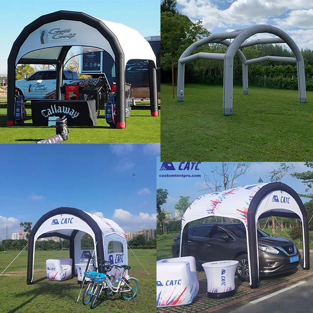 CATC Market Promotion Hot Sale Rainproof Inflatable Shelter Canopy Gazebo Tent for Indoor Sports & Outdoor Advertising for Cars