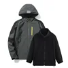 Gris oscuro [prendas exteriores con forro polar]