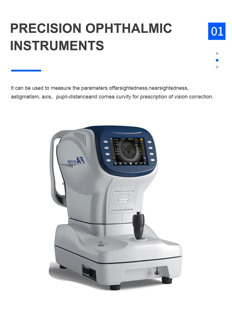 Customized Ophthalmic Auto Refractometer Keratometer FA-6100BK