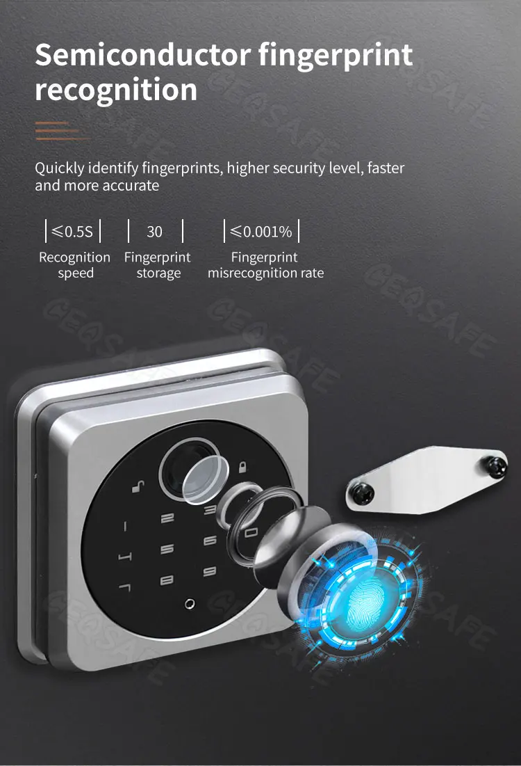 CEQSAFE Safe Box Digital Security Electronic Small Safes Box for Home manufacture