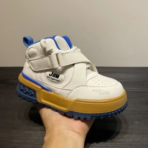 TBS New Trendy High-Top Sneakers for Boys Girls Versatile Soft-Soled Casual Sports Sneakers for Kids