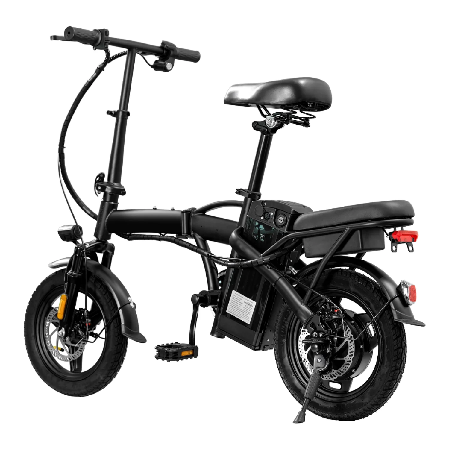 Best Quality Folding Electric Bike High-Carbon Steel Frame