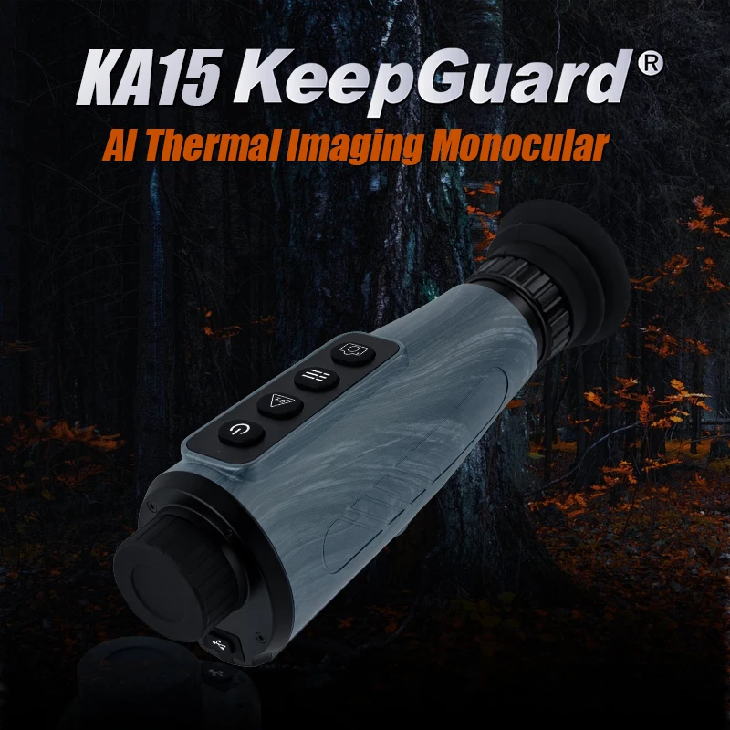 Monoculaire Thermique GTGUARD H3 – 384×288, 50Hz, Zoom 8x – Chasse, Observation