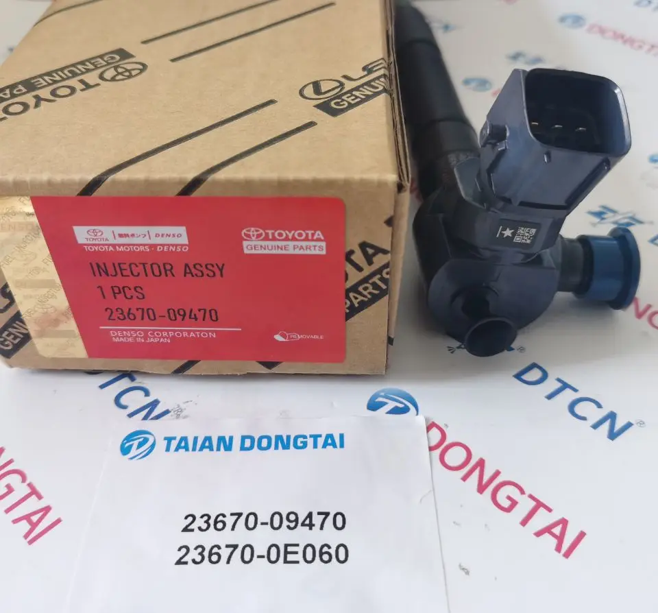 かん Original Common Rail Injector 23670-0E060 for Toyota 1GD