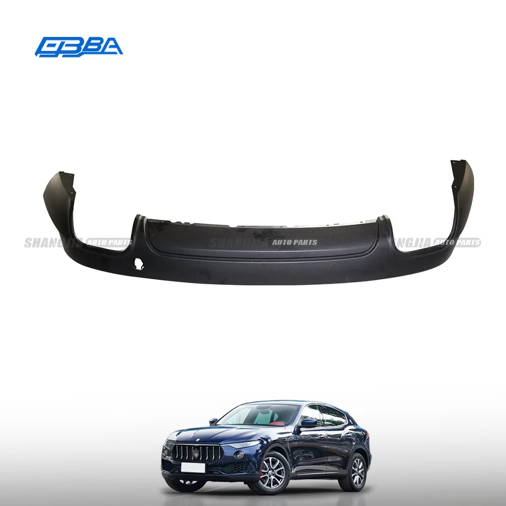 2025 Hot Sale PP Plastic Car Rear Bumper Lip For Maserati Levante 2017-2022 OE 670148153 670074903