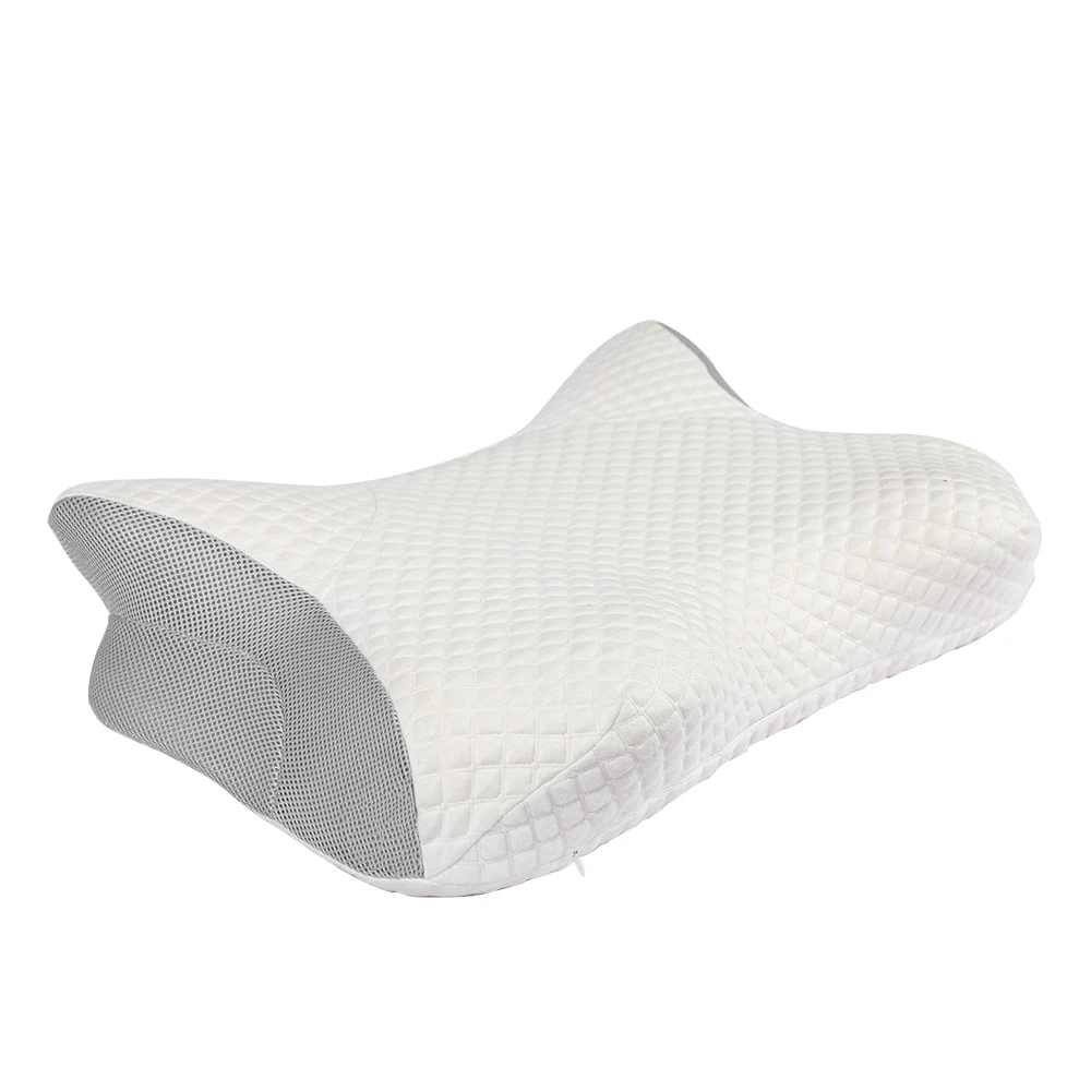 Hot Selling Supports The Cervisaien Oreiller New Patented Natural Traction Bed Anti Wrinkle Cloud Shaped Pillow Cervical Sleep M_voghion.com
