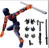 Orange blue-new three generations-with 4 weapons 3 hand type