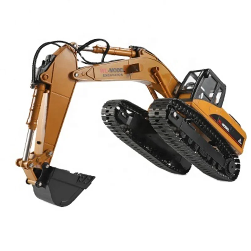 1:16 Scale Excavator RC Toys - WLTOYS 16800 Electric Digger