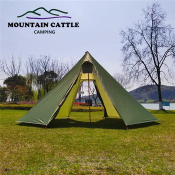 Ultralight Foldable Tipi Tent For 3-4 Persons - Oem