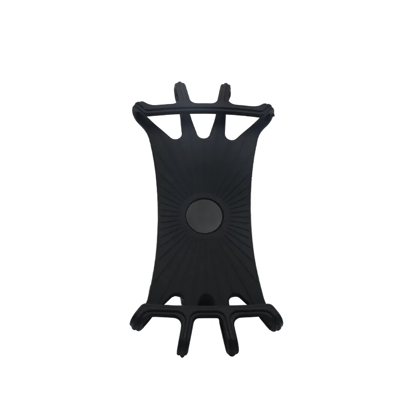 RIDERACE Silicone Bicycle Phone Holder Motorcycle Phones Mobile Handlebar Bracket Cycling Phone Stand GPS Mount for 4-6.5 Inch