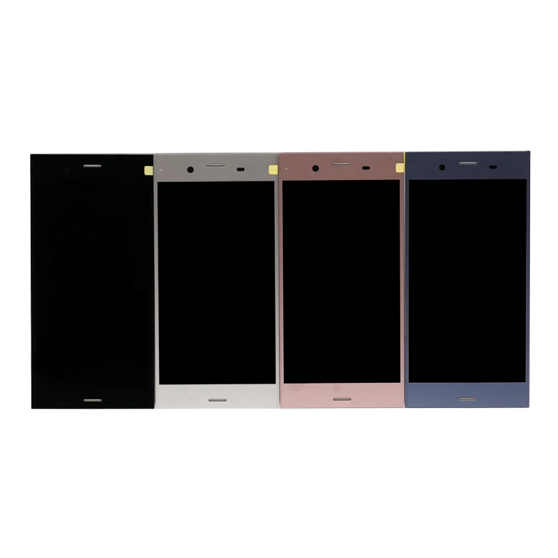 Ecran tactile + LCD gris argenté blanc miroir de remplacement pour Sony Xperia XZ1 (G8341 / G8342