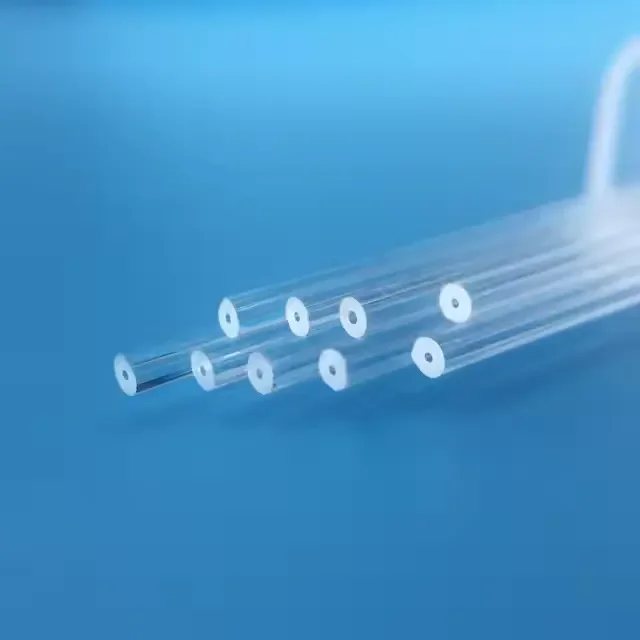 Clear Quartz Crystal Smoking Pipe with Cork and Thick Walled Design for  Applications