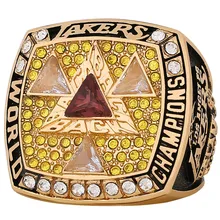 2002 Los Angeles Lakers star O 'Neal championship ring men's alloy diamond jewelry fashion popular classic ring custom wholesale