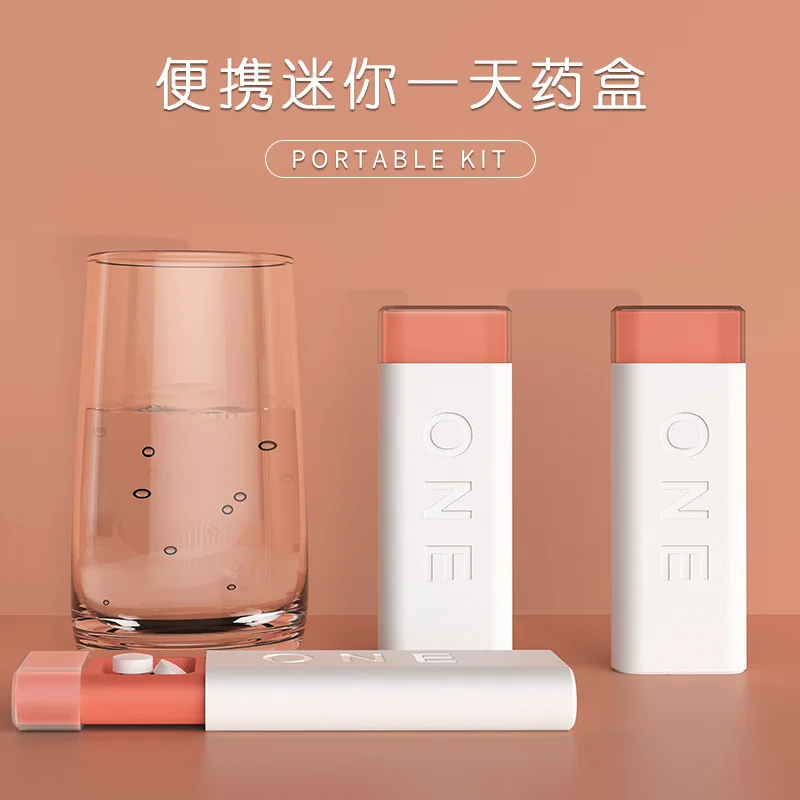 2023 горячая распродажа Новое поступление индивидуальный логотип пакет Три блюда в день портативная мини коробка для таблеток