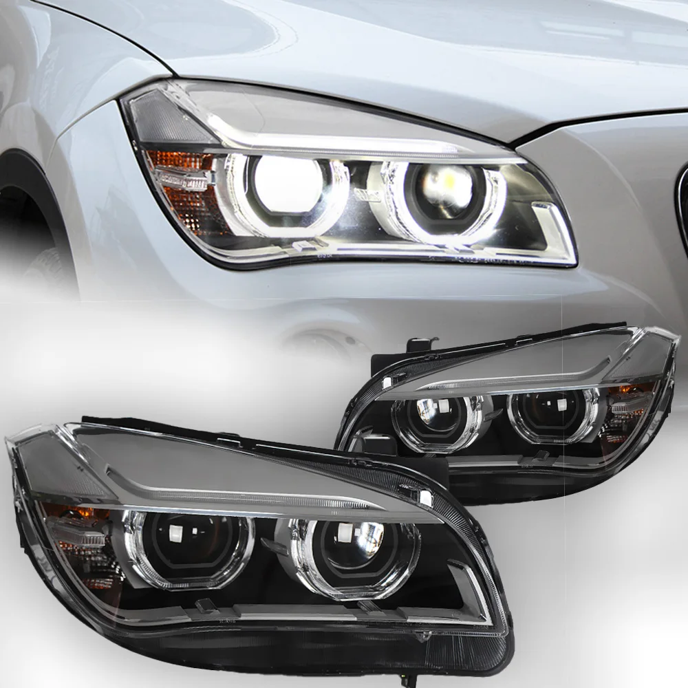 1UPJ-41341130]BMW X1(VL18 E84)右ヘッドライト HID 中古 BMW