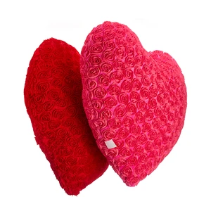 Red Love Cushion Valentine's Day Peach Heart Sofa Pillow Plush