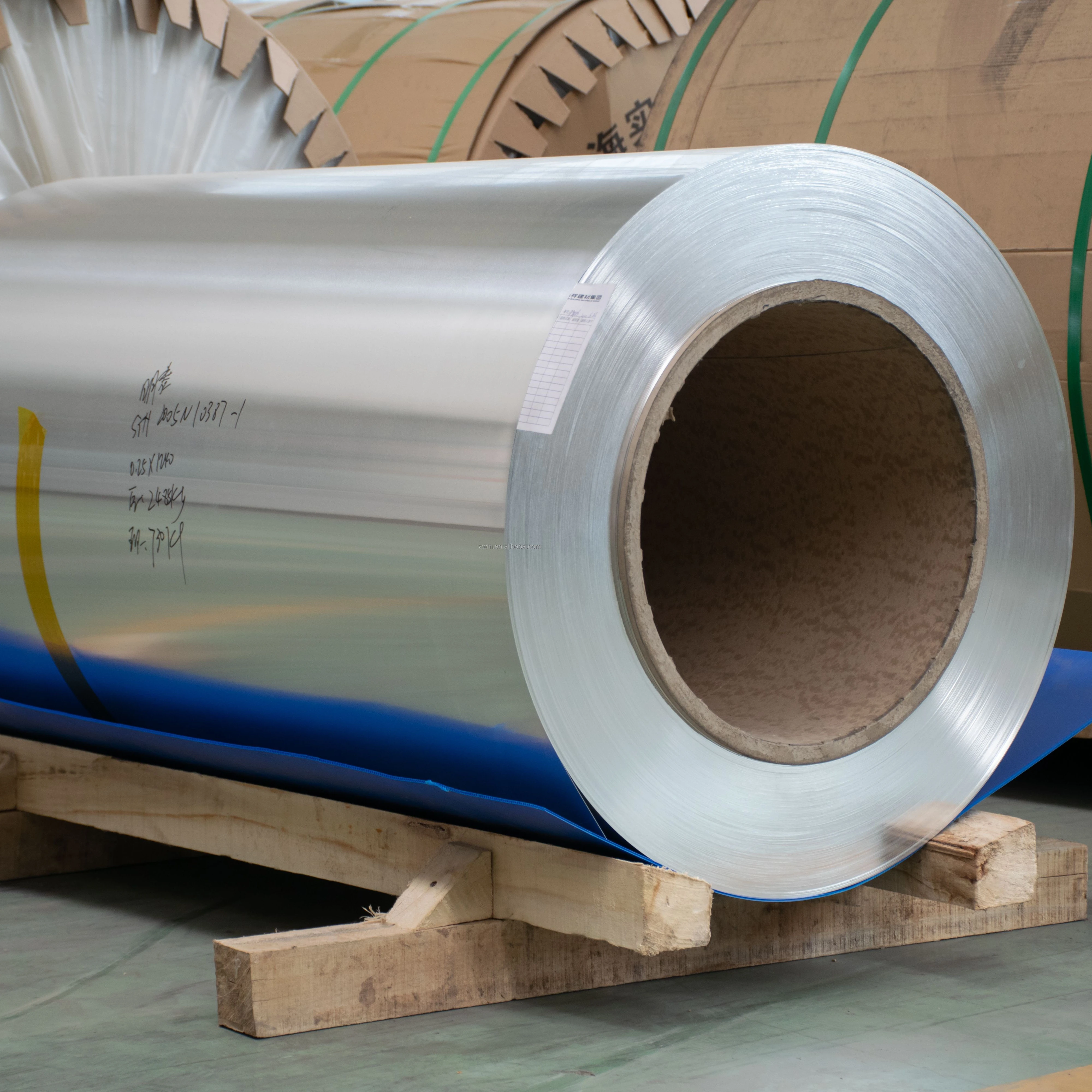 PE Coating Aluminum Coil 1060 National Standard 0.2-1.0mm Durable Engineering Pipeline Insulation Shell Water Resistant 5+ Year