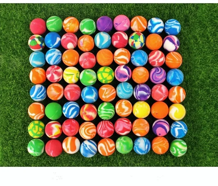 2024 Hot Sale 27mm Various Size High Rubber Bouncy Ball Toys for Children