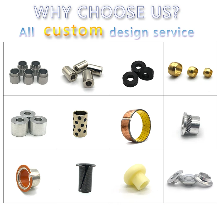 China Wholesaler Professional fan motor Sintered Bronze bearing bushings