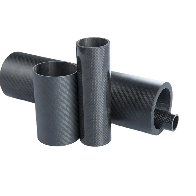 Tubo In Carbonio Kevlar Clitber – 18x15mm Lunghezza 1000mm – Per Modellismo, Droni, Vele