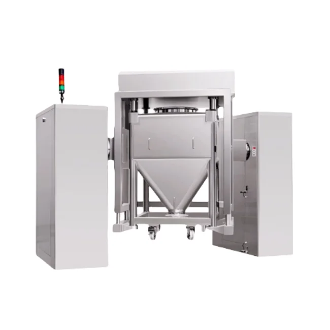 Ibc Mixer Bin Blender Mixer Automatic Lifting Hopper Dry Powder Mixer ...