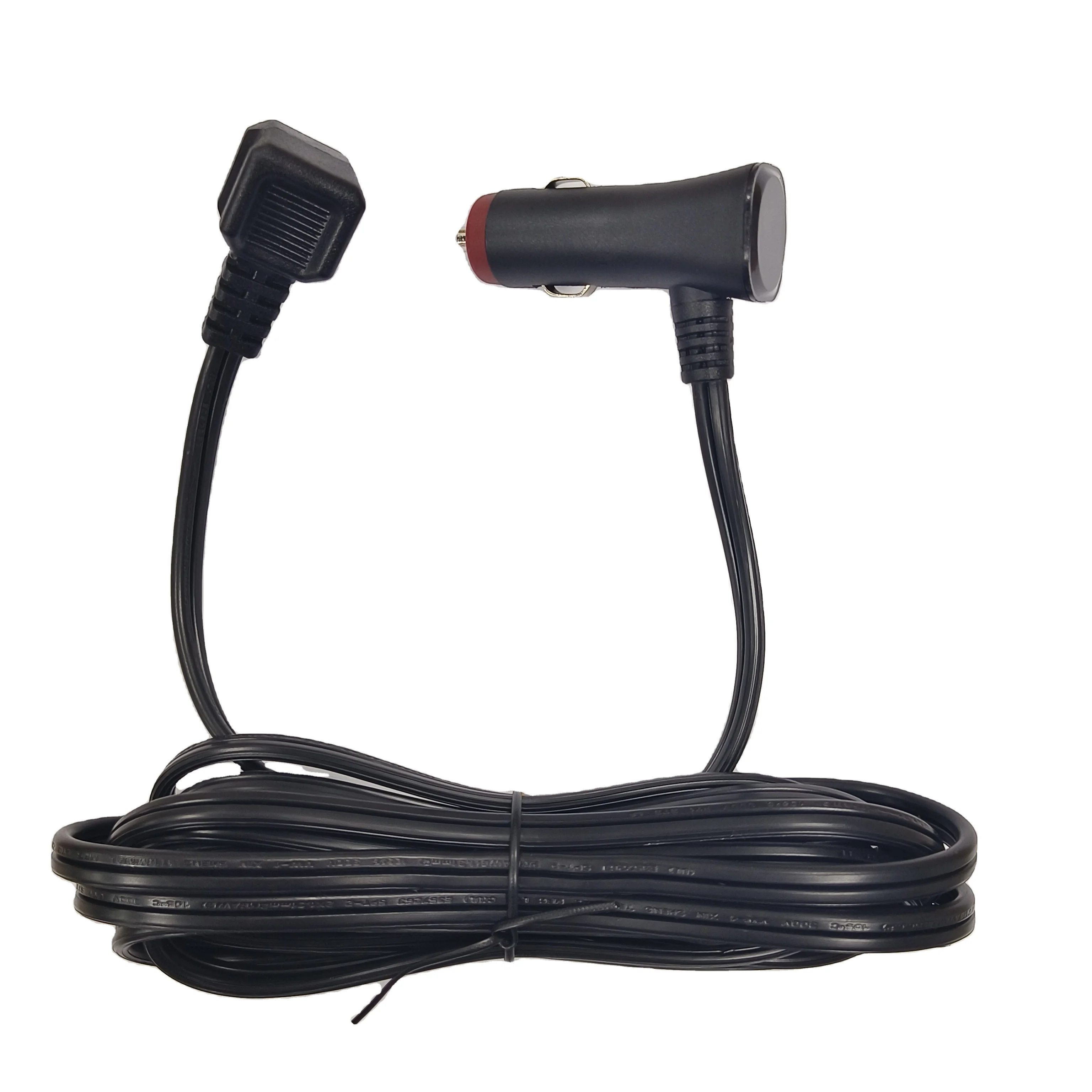 angle cigarette lighter plug Wholesale 3.5M Right Angle Cigarette Lighter Plug Output 3A 24V 12V Charger  Car Cigarette Lighter Cable