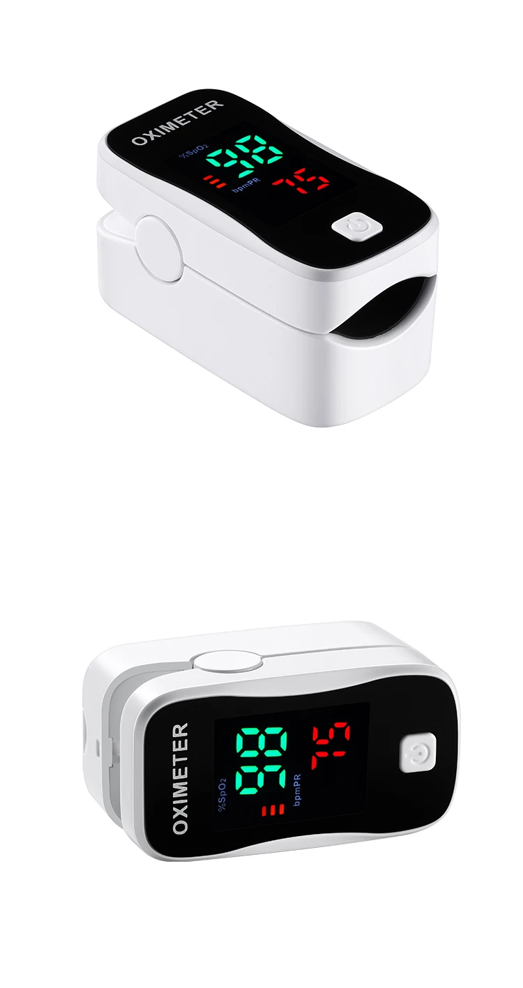LED Display Pulse Oximeter Home Use Blood Oxygen Fingertip Oximeter in Pulse Oximeter YM102