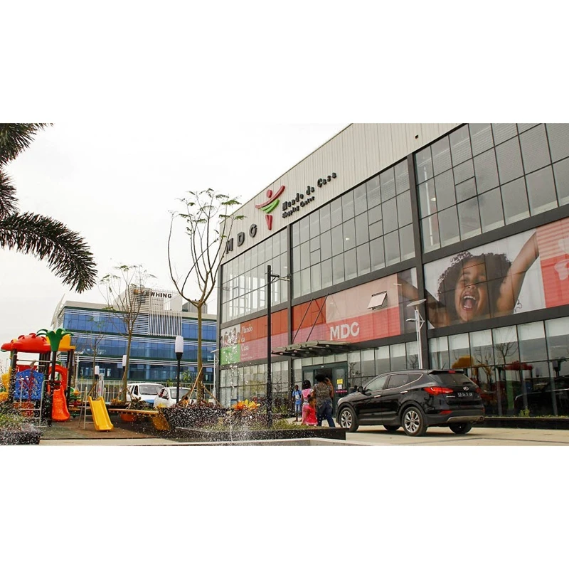 Высококачественная сборная недорогая стальная конструкция торговый центр здание отеля из предварительно обработанной стальной