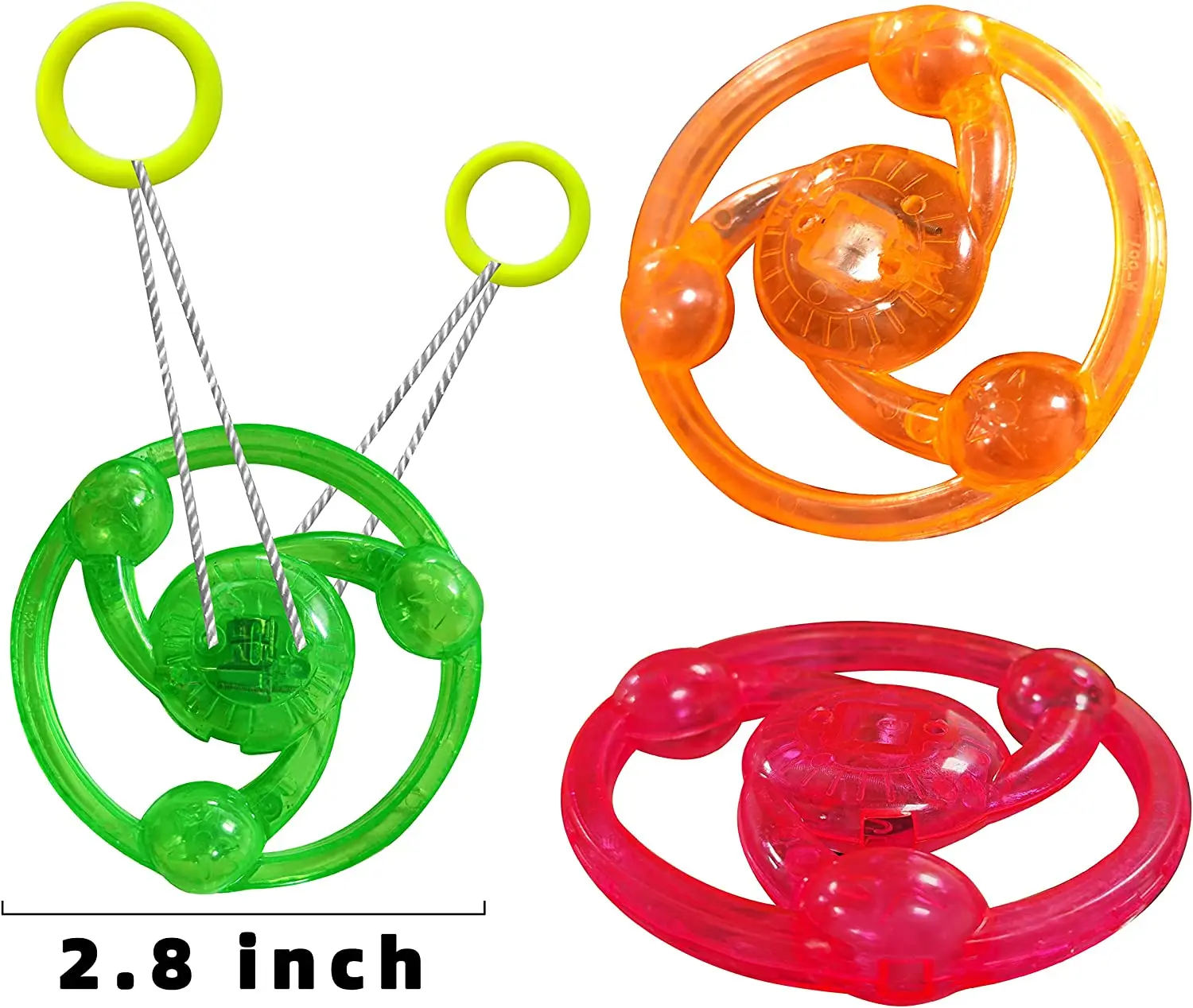 Wholesale Cheap Classic Kids Toy Luminescent Pull Rope Led Flywheel Toy