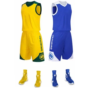 Customized Adult Basketball Sports Clothing Set Breathable Anti-Bacterial Summer Vest Printed Jersey Training Competition