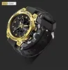 1 Glod Case Black Dial