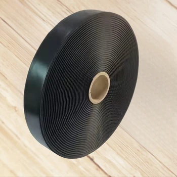 Woven Edge Satin Ribbon 200m Per Roll Black Woven Edge Satin Ribbon Single Side for Gift Packing