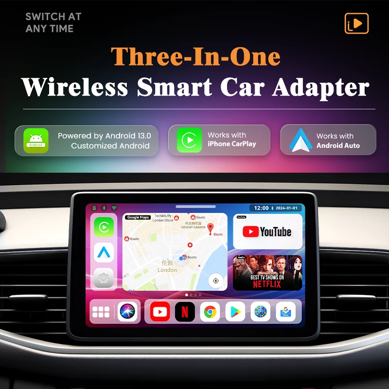 VVCAR CarPlay AI Box 8+128GB カテゴリー 【公式通販】