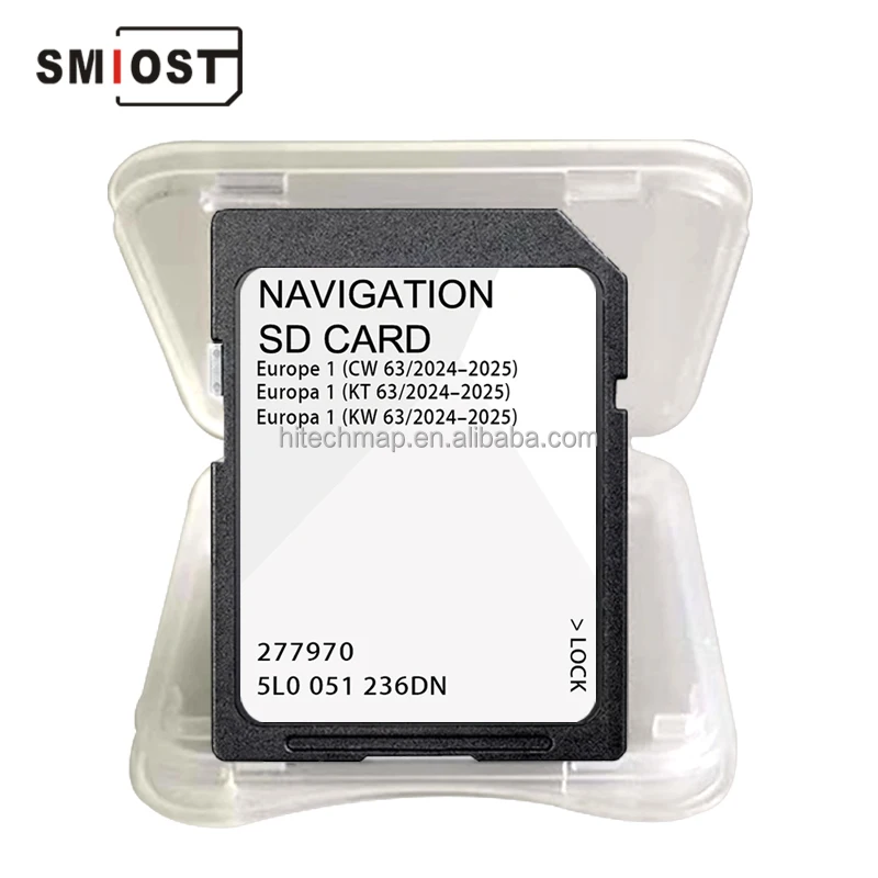 Scheda SD Di Navigazione GPS Per Europa 2024.A - Compatibile Con CITROËN C4 Aircross Con Sistema MMCS C11 (A435)