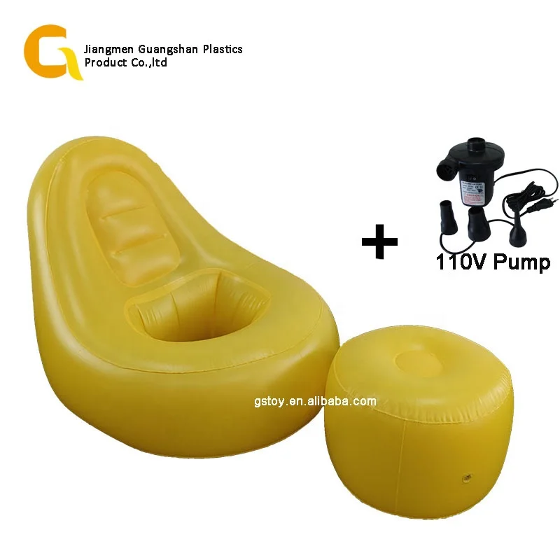 BBL Inflated Chair and Ottoman