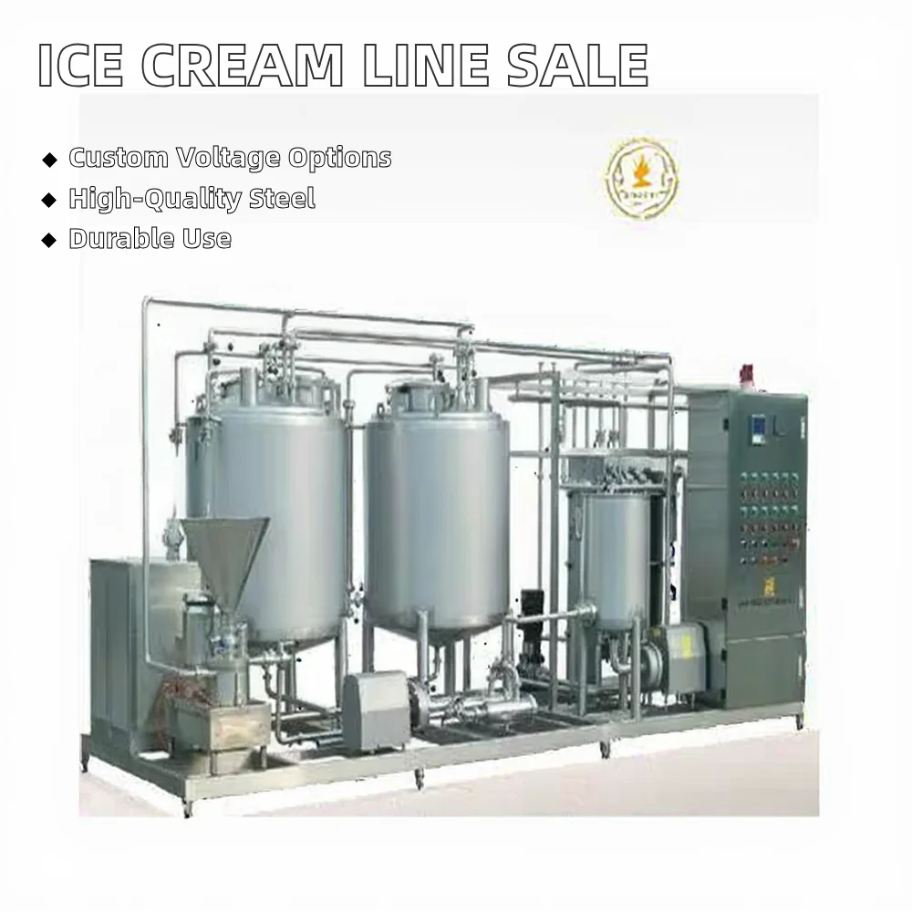 High Productivity Automatic Ice Cream Processing Line Factory Price ...