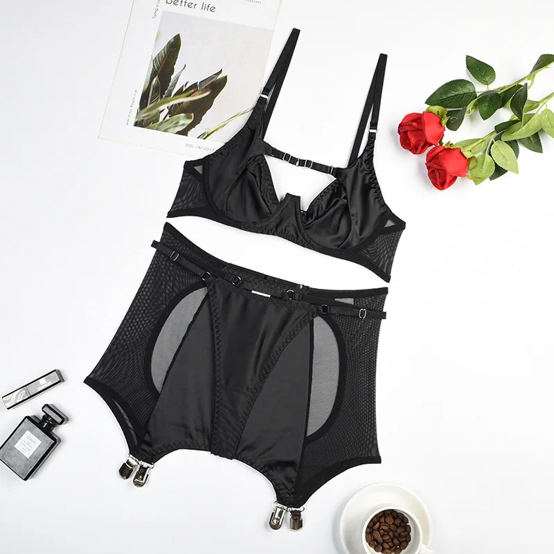 High Quality Soft Fabric Milk Silk Sexy Lingerie Exotic Expensive Mature Women Underwear Vintage Skirt Lingeries