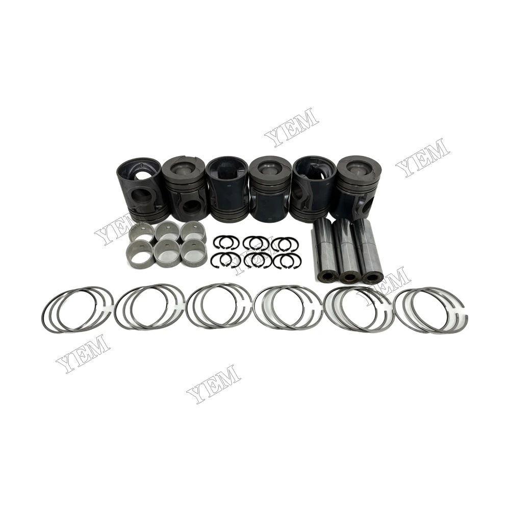Piston & Piston Ring Set for Volvo TAD741GE Engine Parts Manufacturer 4