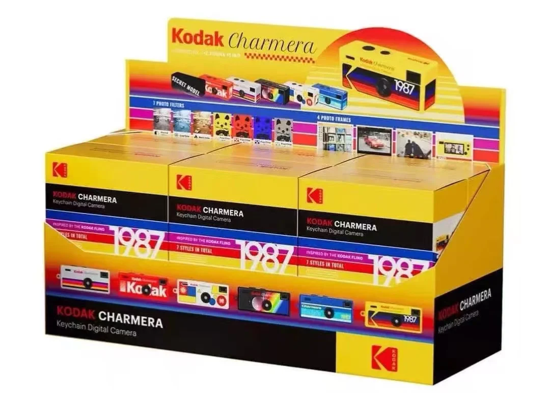 Mini Kodak Charmera 1987 Digital Camera Blind Box Keychain