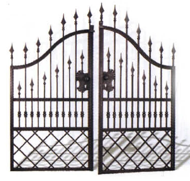 Golden Paint Wrought Iron Gate Designs For Sale Yl E079 Buy Wrought Iron Gate Iron Gate Designs Wrought Iron Gate Designs Product On Alibaba Com