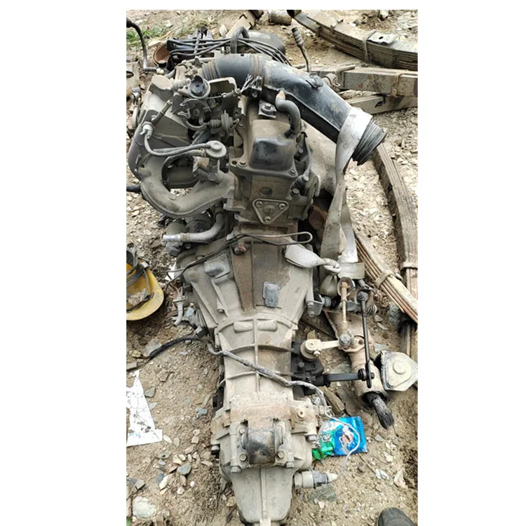 中古T oyotaガソリン2rzディストリビューターエンジンギアボックス付き