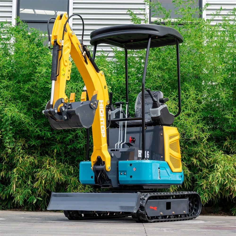 DDP Prijs Ondersteuning Track Mini Graafmachine Hightop HT16Z Thuis Tuin Schepblad