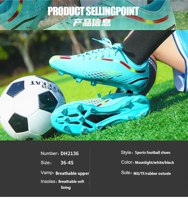 2023 Original Soccer Football Boots Outdoor Soccer Shoes Sports Indoor