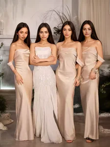 2026 New Women's Simple Dress Skirt Solid Color Satin Strap Natural Waist Line Summer, Suitable for Daily Wear, Beautiful