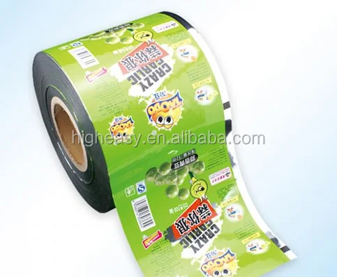 Plastic Roll Lamination Food Packaging Film