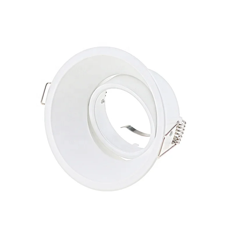 Modern LED Ceiling Lights Lamp Adjustable Frame MR16 GU10 Replaceable Spot Lights Bulb Fixture Downlights Holder