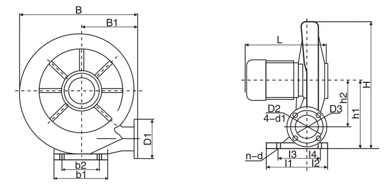 Electric Air Blower, Centrifugal, Co2 - detail 8