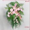 Adorno colgante de hortensias estilo Monet (rosa y verde)