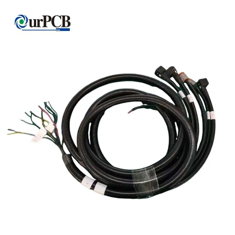 Customized Wholesales New Type 4l80e Transmission Overmolded airbag Wire Harness for Iso Radio Plug