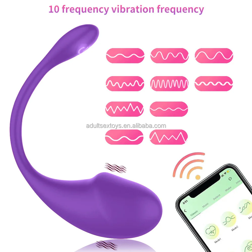 remote vibration devices for women Wireless Vibrator Bullet Egg G-Spot Dildo APP Remote Control Sex Toys For  Women main image 0